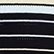 Pull ajouré rayé multicolore femme Bleu nuit 