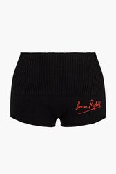 Shorty signature rykiel Noir vue de face