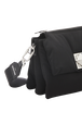 Le Copain nylon Medium bag Black back view