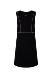 Trompe l'oeil sleeveless dress| Sonia Rykiel Trompe l'oeil sleeveless dress| Sonia Rykiel