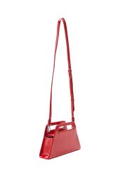 Trapeze "MY RYKIEL BAG" Vinyl Bag Red back view