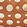 MIni Domino bag in leather and studs Brun 