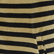 Pull à capuche velours femme Raye noir/kaki 