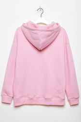 Long Sleeve Girl Hoodie  Pink details view 5