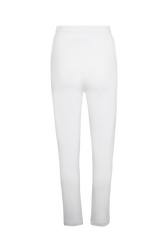Women Cotton Jogging Pants White back view