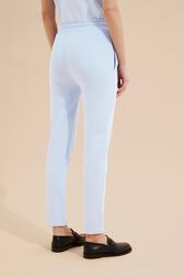 Women Sonia Rykiel logo Jogging Pants Baby blue details view 1