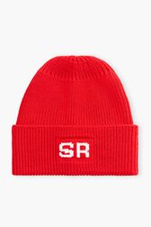 SR Beanie Red front view