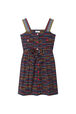 Robe à bretelles fille logo Sonia Rykiel Multico vue de face