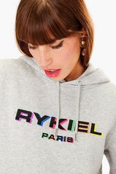Hoodie à capuche rykiel paris Gris vue de détail 2
