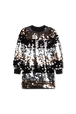 Robe ceremonie Gold vue de face