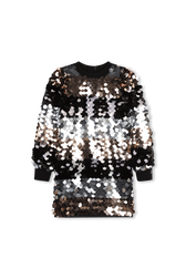 Robe ceremonie Gold vue de face