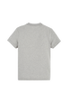 T-shirt multicolore signature femme Gris vue de dos