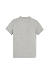 T-shirt multicolore signature femme Gris vue de dos