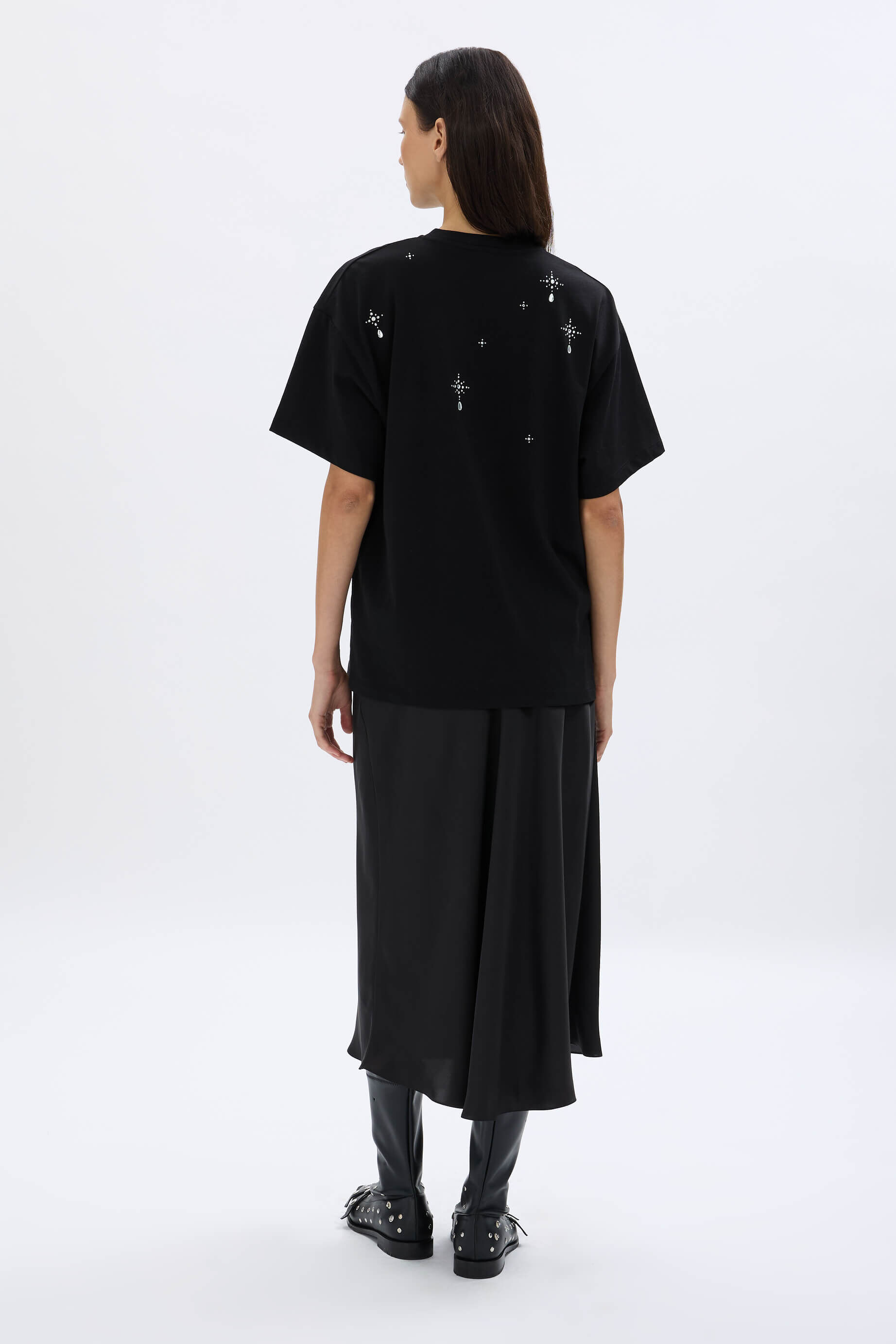 Short-sleeved T-shirt with surrealist motifs| Sonia Rykiel Short-sleeved T-shirt with surrealist motifs| Sonia Rykiel