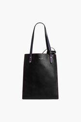 Sac Le Marché reversible Noir vue de dos