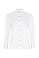 Poplin shirt White front view
