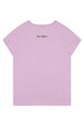 T-shirt fille jersey Lilas vue de dos