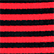 Women Rib Sock Knit Striped Mini Skirt Black/red 