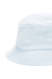 Women Velvet Bucket Hat Baby blue details view 1