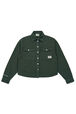 Girl Cropped Shirt - Bonton x Sonia Rykiel Khaki front view