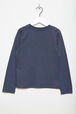Rykiel Girl Long-Sleeved T-shirt Blue back view
