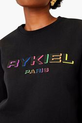 Sweatshirt rykiel paris Noir vue de détail 2