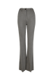 Pantalon à carreaux en jersey Carreaux noir/blanc vue de face