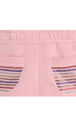 Short coton à poches fantaisie Pink details view 1
