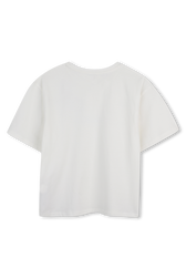 Starlight White Tee Ecru back view
