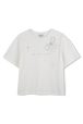 Starlight White Tee Ecru front view