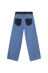 Denim Girl Trousers Raw back view