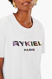 T-shirt rykiel Blanc vue de détail 2