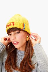 Bonnet SR Jaune vue portée de face