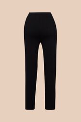 Women Mouth Print Jogging Pants Black back view