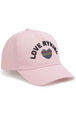 Cotton Girl Cap Pink front view