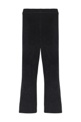 Pantalon flare velours rykiel Noir vue de dos