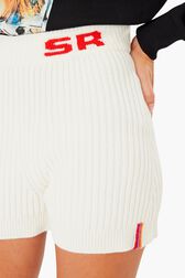 SR Wool Shorts White details view 3
