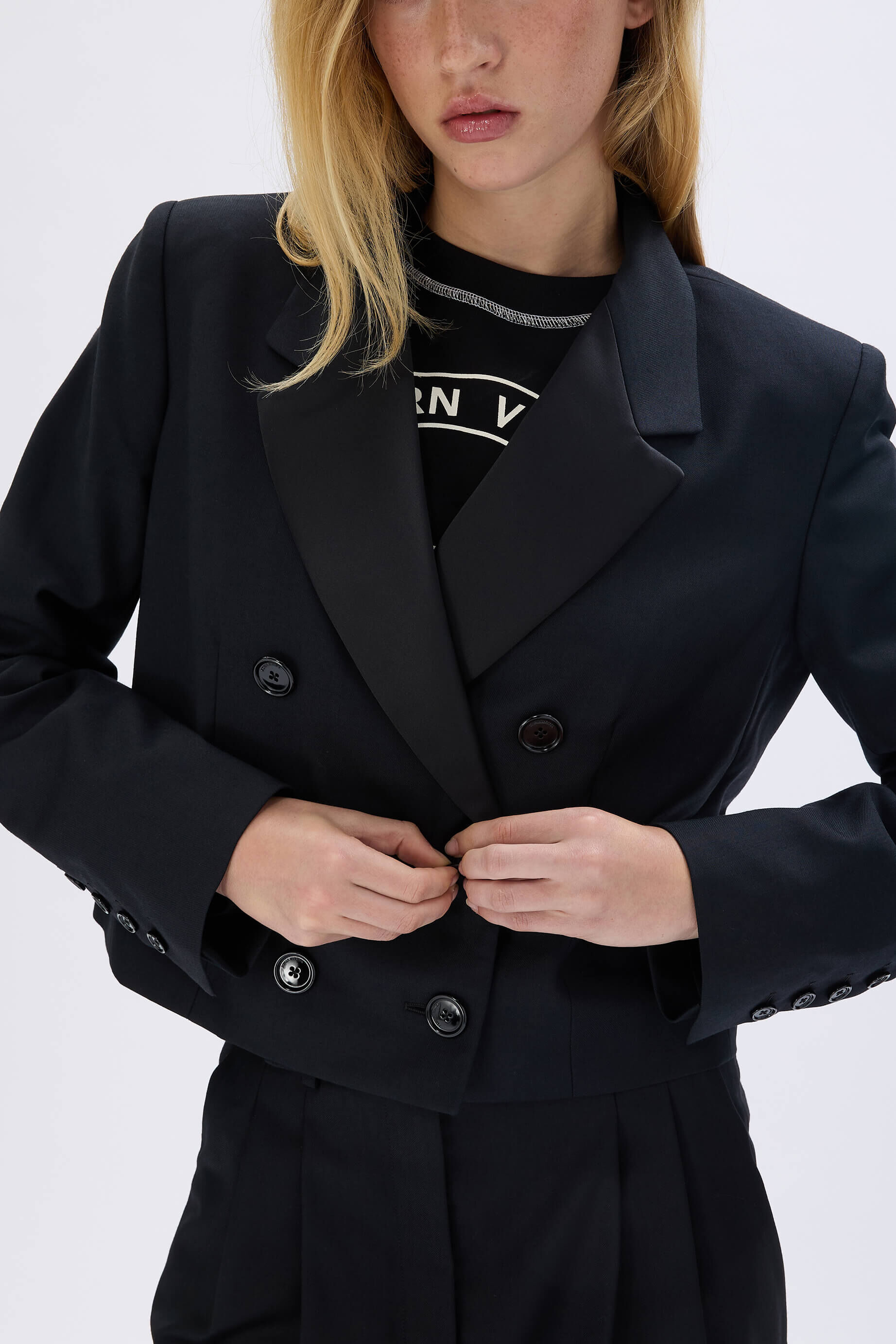 Men's suit jacket in cold wool| Sonia Rykiel