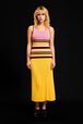 Women Multicolor Striped Tank Top Pink details view 2
