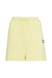 Short court coton femme Baby yellow vue de face