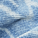 Sac Domino médium en denim zébre Bleu 