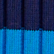 Long striped dress Blue/silver stripe 