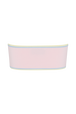 Bandeau avec bords contrastants femme Baby rose vue de dos