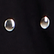 Studded dress in asymmetrical jersey Black 