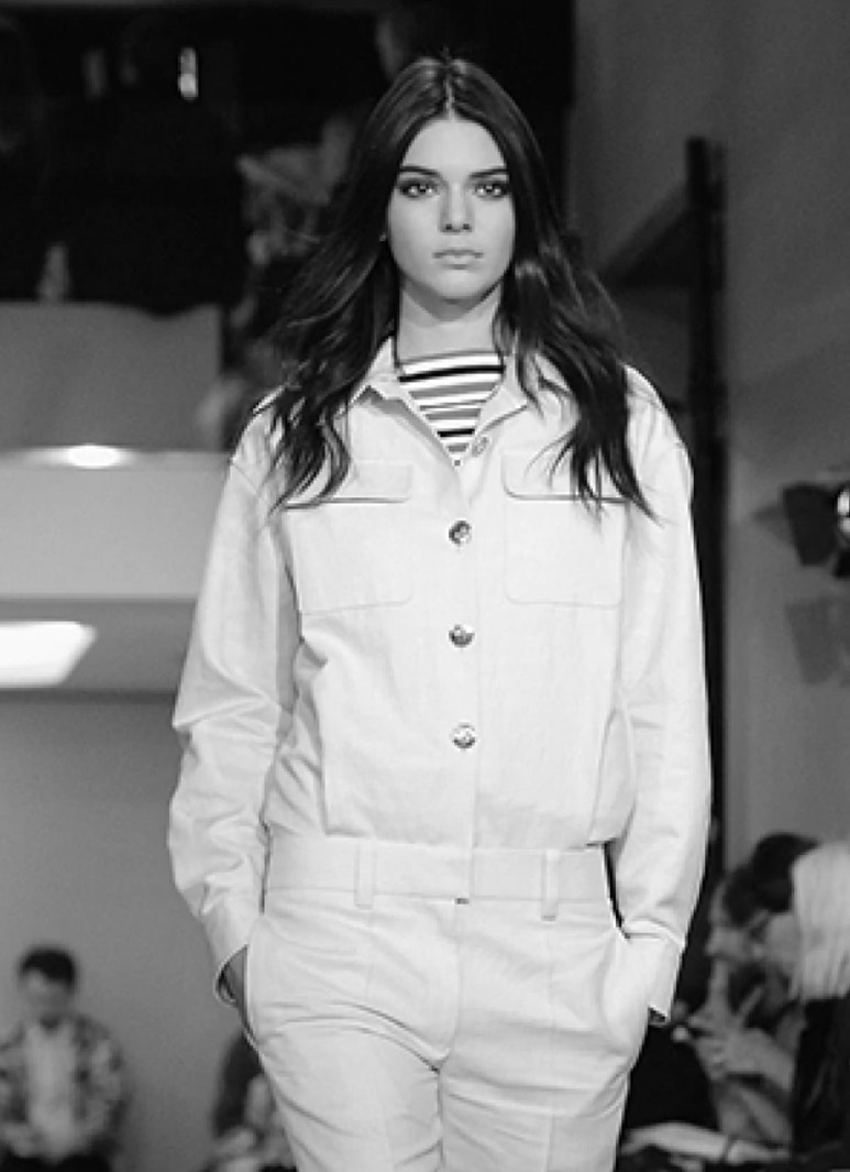 Kendall Jenner au défilé Sonia Rykiel