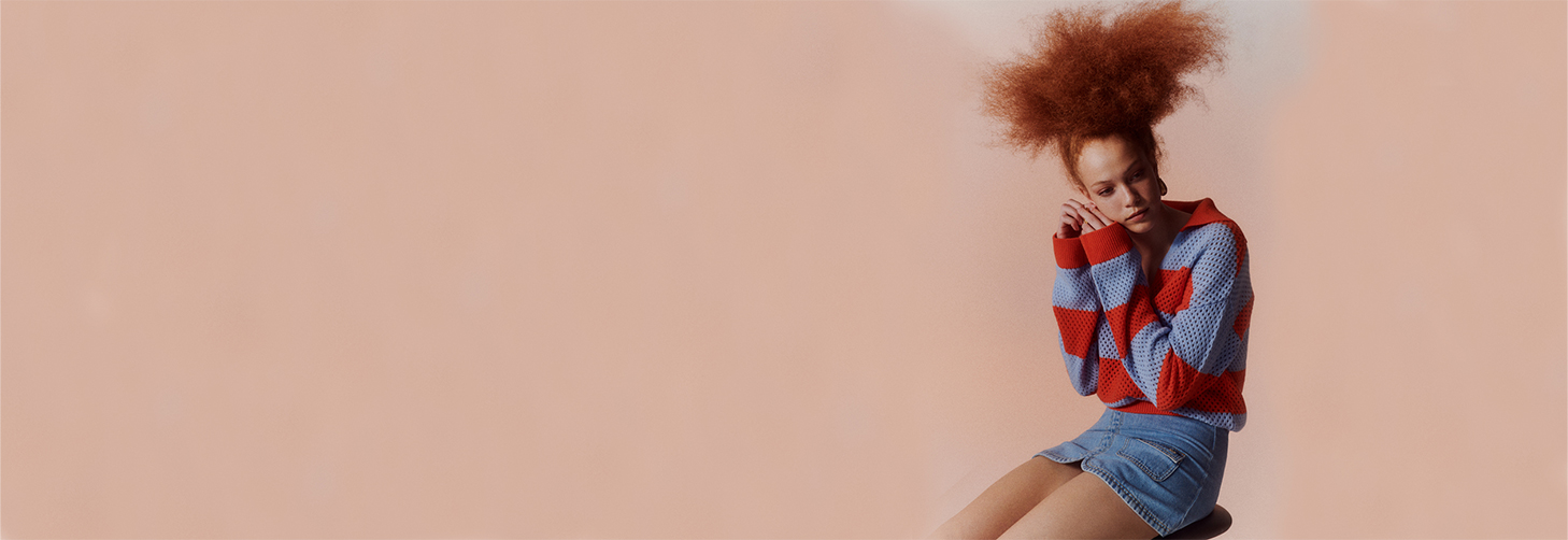 Femme en maille Sonia Rykiel