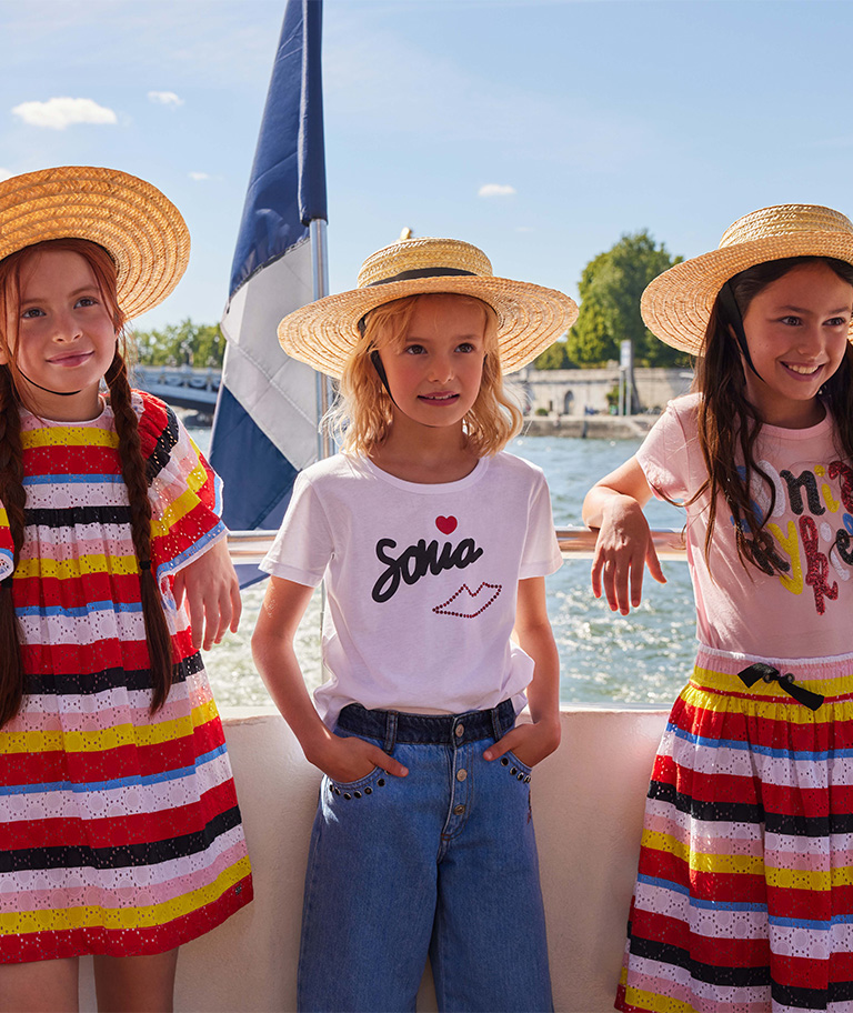 Collection vêtement de luxe enfant Sonia Rykiel