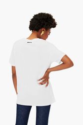Femme - T-shirt rykiel, Blanc vue portée de dos