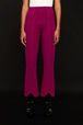 Women Maille - Women Milano Pants, Fuchsia details view 5