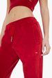 Women Solid - Women Velvet Jogging Pants, Red details view 2